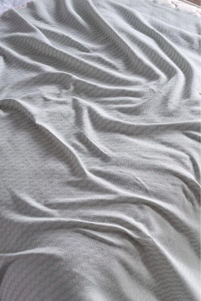 Miabella Home Pique Double, Summer Pique 100% Cotton, Double Bedspread, Tasseled Edge, Soft