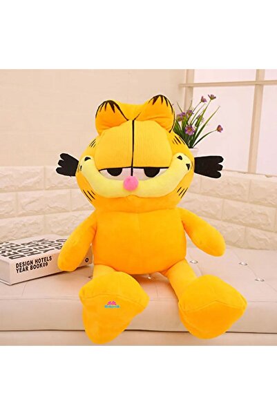 hediyecik Peluş Sevimli Garfield Kedi Büyük Boy 80 Cm