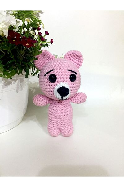 TülaysHandCraft Colorful Amigurumi Cute Healthy Toy from Tiny Hand Knitted