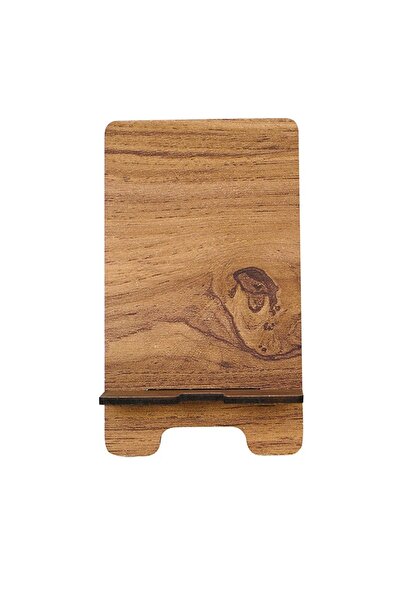 Ankaflex Ahşap Telefon Tutucu Aparat Telefon Sabitleyici Masaüstü Telefon Tutucu