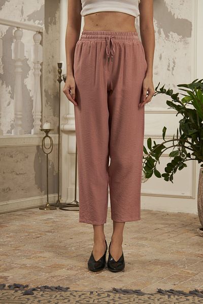 Orfeo Negro COMFORTABLE PATTERNED FABRIC TROUSERS