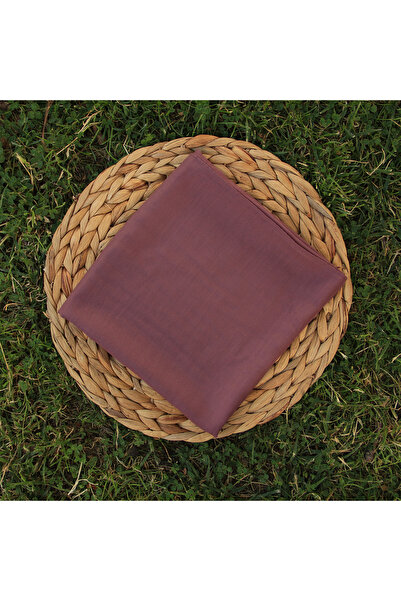 VEGA MODA Düz Renk Dikişli Tülbent, Oyalık Yazma, Düz İndia, tülben