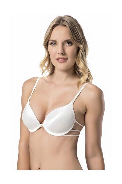 Le Jardin Women's Ecru Supportless Underwire Bra 7006