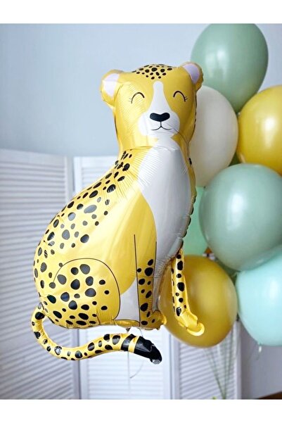 Parti Station باقة بالونات الفهد اللطيفة لعيد الميلاد