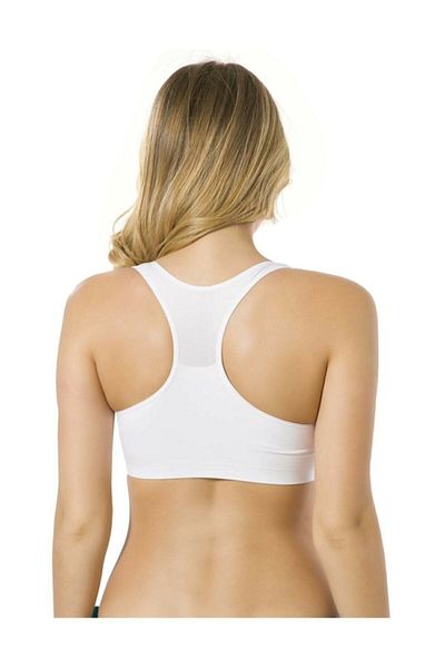 TREND CONSEPT Sutien sport căptușit, confortabil și cu spatele încrucișat pentru femei, din 2 piese