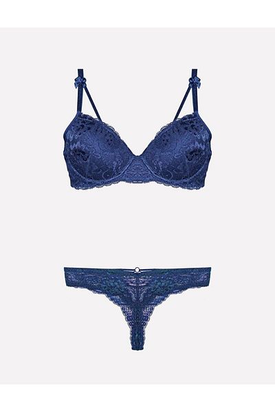 Nurteks Σετ γυναικείο σουτιέν με μπορντό Underwire