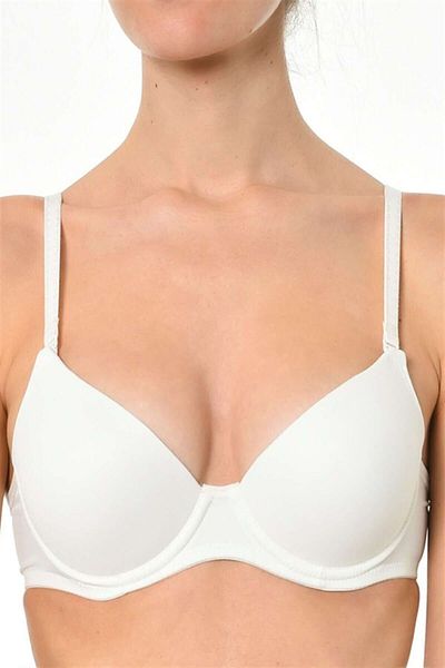 Orkide Sutien push-up de bază alb pentru femei Noul sezon