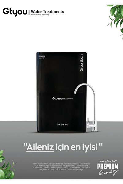 gtyou Yeni nesil su arıtma sistemi Siyah model