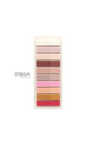 sibga tasarım Transparent Colored Postit Post-it Post ItBookmark Bookmark Postit Sticker Note Paper 200 Sheets