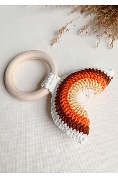 Masal Örgü Dünyası Autumn Themed Teether