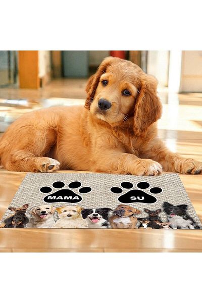 Egebella Multi-Purpose Non-Slip Mat - Food Placemat, Cat Dog