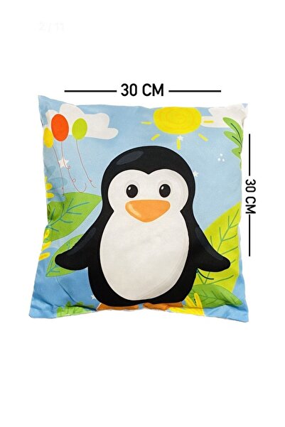 Lumos Trade Baby Boy Cute Penguin Ψηφιακά τυπωμένο μαλακό μαξιλάρι θηλασμού κ...