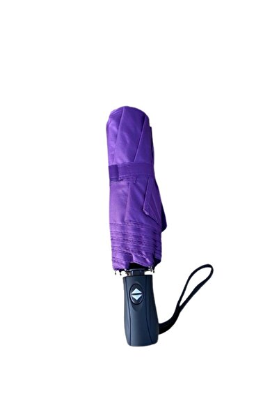 Zeus&Co. Mor Tam Otomatik Rüzgarda Kırılmayan Şemsiye