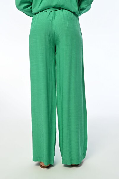 Orfeo Negro WOMEN'S COMFORTABLE COLLAR LEGGET GREEN PANT