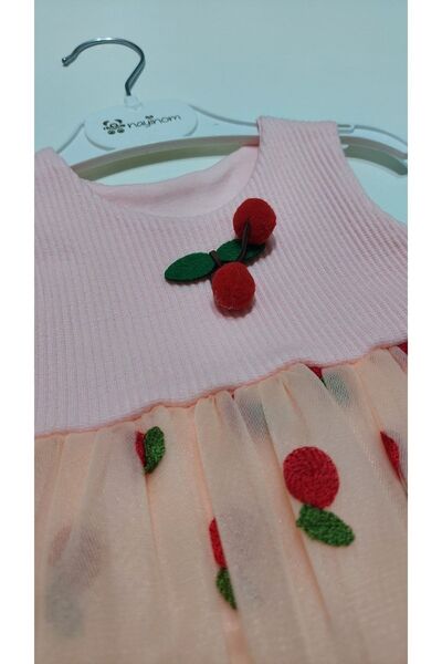 Nayinom Hera Baby Kirazlı Elbise