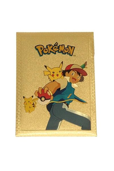 Tower Toys بطاقات البداية الذهبية من بوكيمون - مجموعة مكونة من 55 قطعة، ورق ذهبي، مرنة ومنقوشة