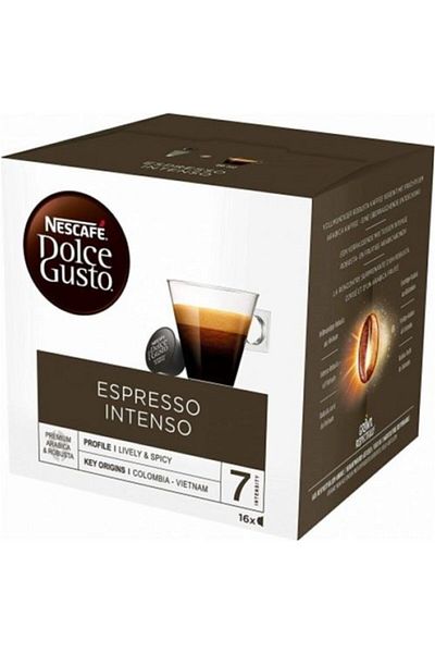 Nescafe Dolce Gusto Espresso Intenso Kapsül Kahve %100 Arabica 16 Adet