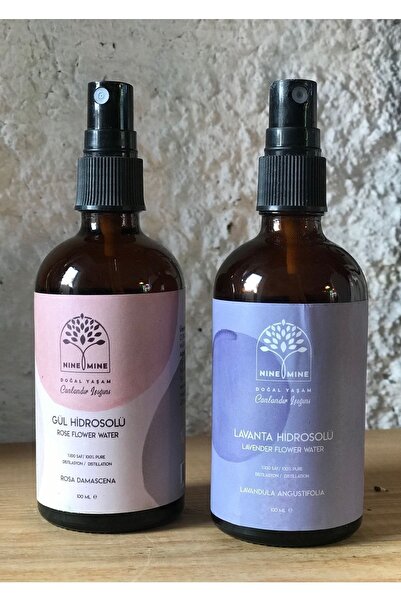 Nine&Mine Doğal Yaşam 2'li Hidrosol Paketi - %100 Saf Ve Doğal Tonik Seti - L...