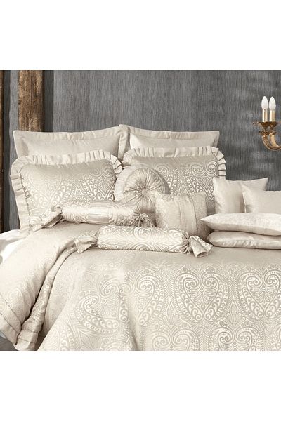 Solinas Collection Double Fairy Tale Cream Bedspread - 13 Piece Dowry Box