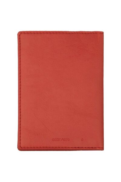 Smyrna Acar Mira Thermo Δερμάτινη θήκη διαβατηρίου Θήκη διαβατηρίου Ρόδι Λουλούδι