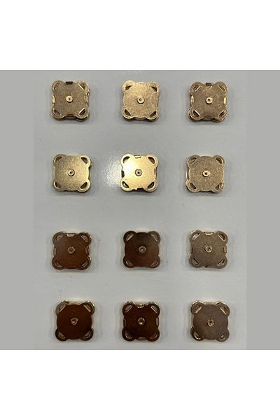 AĞIRSOY Lightgold is the Price of 15 Pieces - Magnetic Snap Button Color
