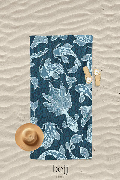 ECEMRE Πετσέτα παραλίας 75x150 εκ. με ψηφιακή εκτύπωση