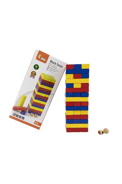 Viga Educational Activity Block Tower for Kids Ages 3+ Years