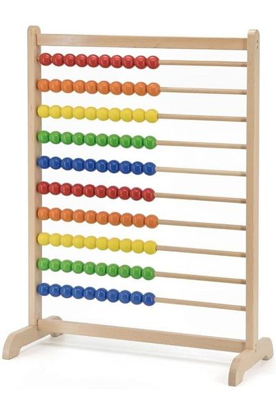 Viga Educational Giant Standing Abacus for Kids Ages 3+ Years