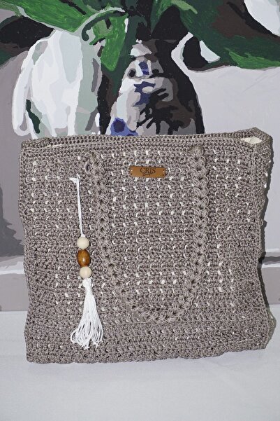 Cris Boutique Makrome İp Omuz Çanta