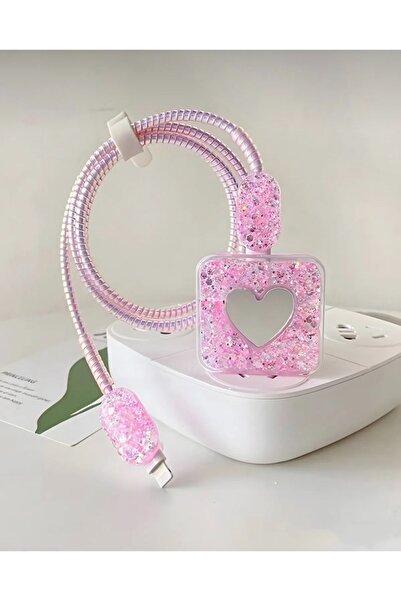 EmpoCases İphone 18w/20w Uyumlu Şarj Aleti Kılıfı, Şarj Kablosu Örme Aparatı,...