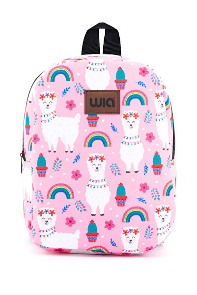 Wia حقيبة حضانة بطباعة ممتعة ومقصورة واحدة