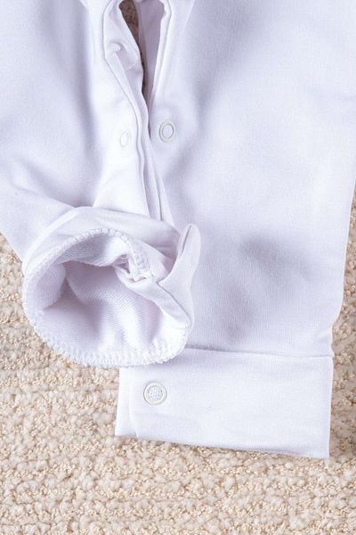 Mai Perla Children's Baby Rompers with Hat and Smiling Face