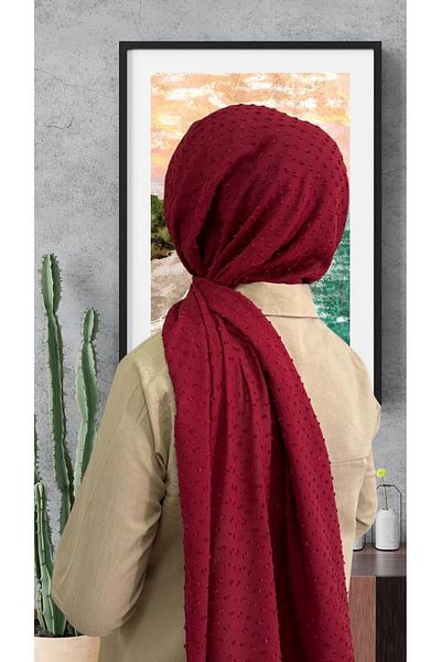 Golden Rose Pitpit Chiffon Shawl - Comfortable and Stylish