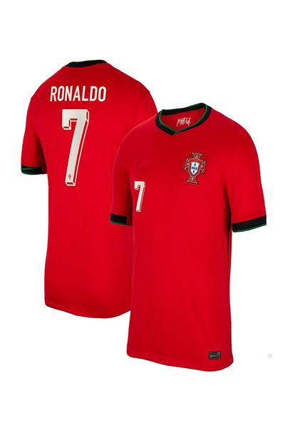 yenteks Adult Jersey New Season Portugal Ronaldo Red Adult Football Jersey Top Jersey >Afa2104