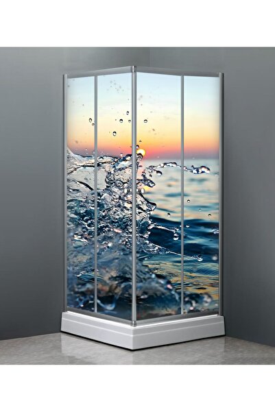 Özbey Reklam Banyo Duşakabin Kaplama Folyo Sticker Ord-122