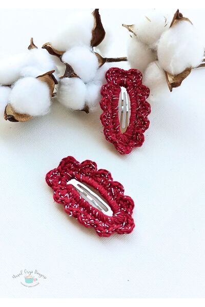 Masal Örgü Dünyası Accesoriu pentru păr din seria modernă de toamnă, cu închi...