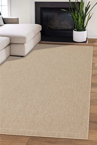 Angorahome Harmony Jüt Görünümlü Dokuma Makine Halısı Jn001a