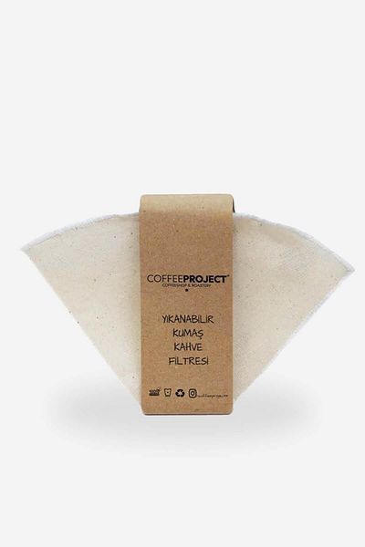 Coffee Project Fabric Coffee Filter |   Eco-Friendly Natural Cloth 1X4
