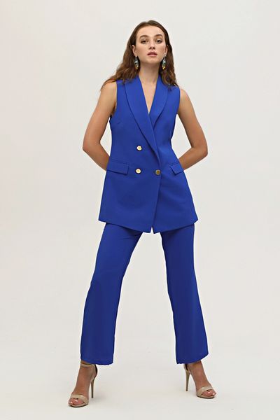 Feminist Saks Vest and Trousers Set -0106310