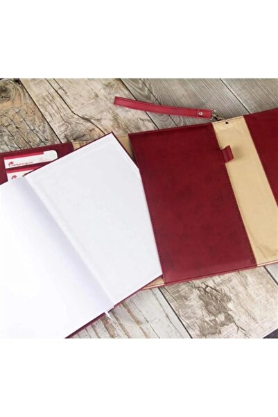 Kerem ofis Vip Memory Keepsake Book - With Key Lock, Thermo Leather, Calculator, No Date