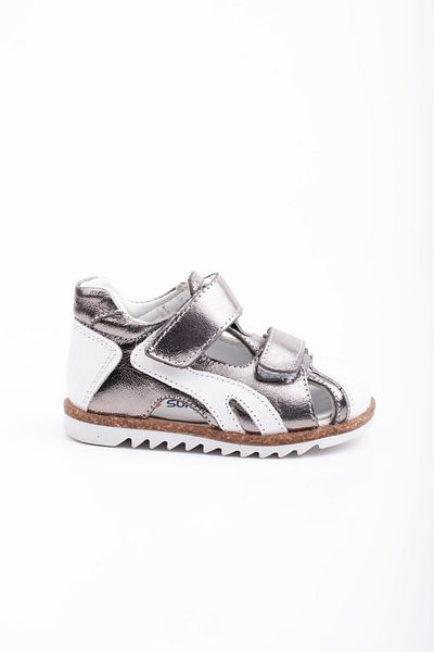 Süperland Genuine Leather Orthopedic First Step Sandals for Baby Girl
