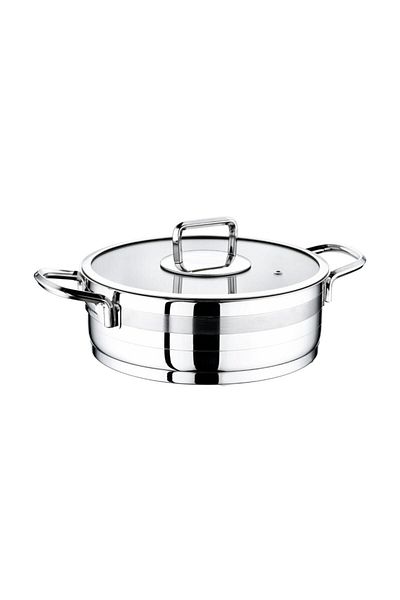 Evimsaray Sapphire S1391 - 26cm Steel Karnıyarık Pot