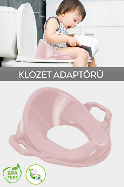 Meleni Baby Çocuk Kulplu Klozet Kapağı Adaptörü - Tuvalet Eğitimi Alıştırma O...