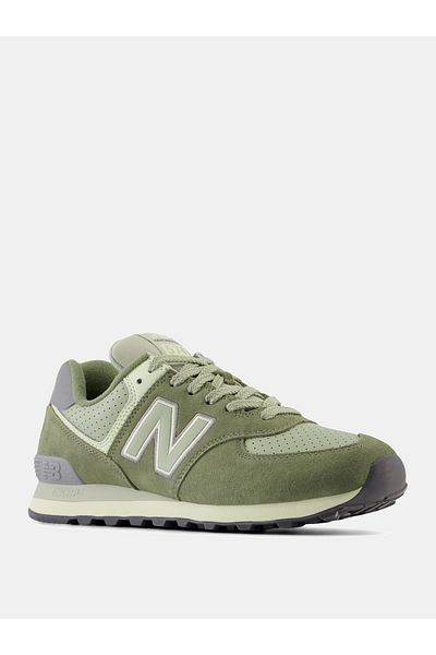 New Balance 7008132125 574 SUEDE LACE UP SNEAKERS