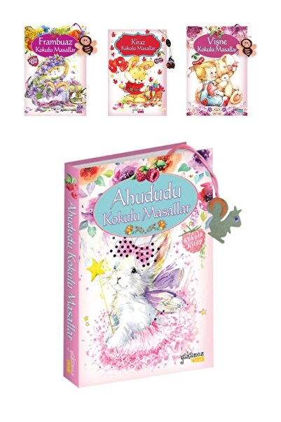 Yakamoz Yayınları Frambuaz-kiraz-vişne-ahududu Kokulu Masallar 4 Kitap Set