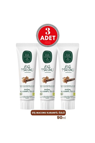 Eyüp Sabri Tuncer Eyüp Sabri̇ Tuncer Garlic Extract Tooth Paste 3X90 Ml. (3 Pcs)