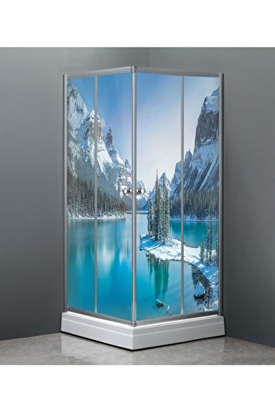 Özbey Reklam Banyo Duşakabin Kaplama Folyo Sticker Ord-138