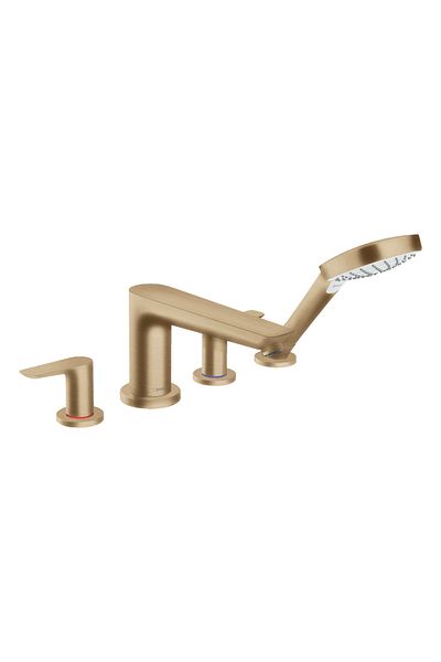 Hansgrohe Talis E4 Perforated Bathtub Faucet Bronze HG71748140