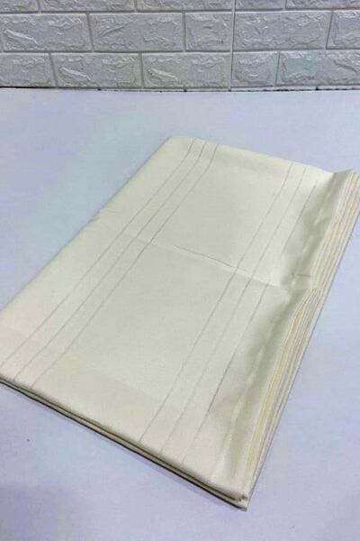 Çeyiz Sokağı Colber Masa Örtüsü Krem