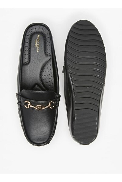 Flora Bella by Shoexpress All-Over Print Mules with Metal Accent